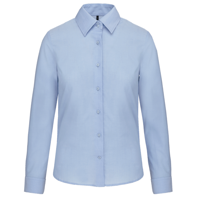 Camisa de senhora em Oxford - Image 9