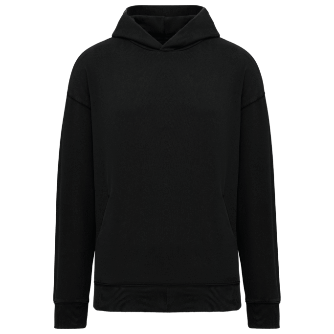 Sweatshirt com capuz aspecto lavado oversize unissexo - Image 9